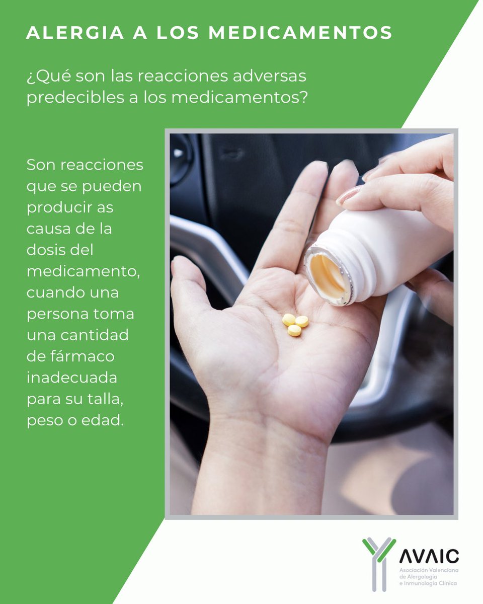 ¿Qué son las reacciones adversas predecibles a los medicamentos?
Cuando una persona toma una cantidad de medicamento inadecuada para su talla, peso o edad, pueden ocurrir reacciones que dependen de la dosis.