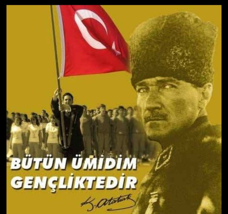Bu ülkenin gençlerine güç veren Atatürk’ü Anma, Gençlik ve Spor Bayramı kutlu olsun. 🇹🇷