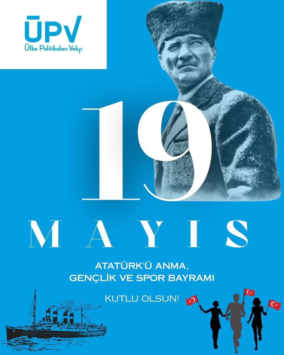 upvorgtr's tweet photo. 19 Mayıs Atatürk’ü Anma, Gençlik ve Spor Bayramı Kutlu Olsun! https://t.co/uywg9KmixS