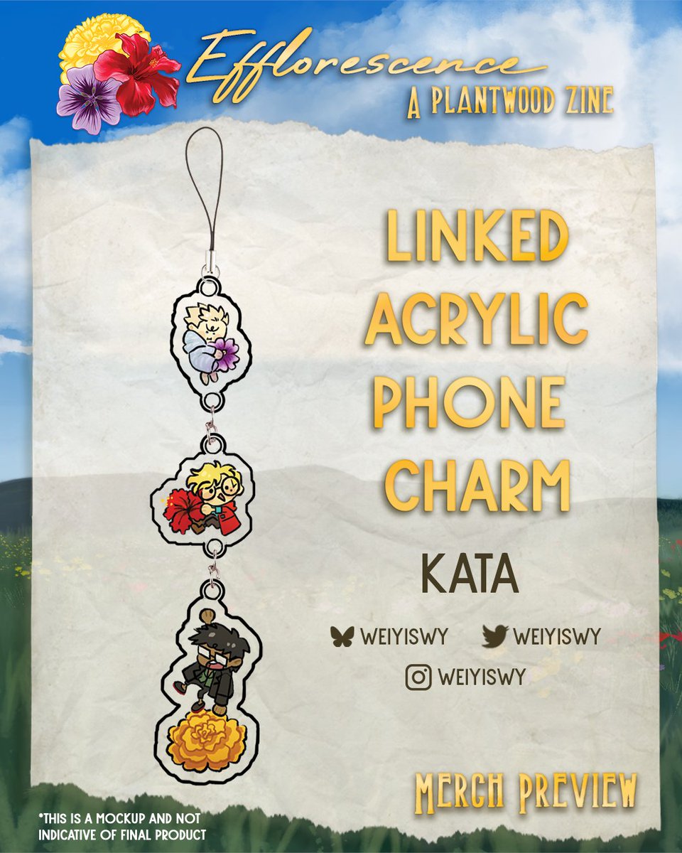 A preview of 𝙀𝙛𝙛𝙡𝙤𝙧𝙚𝙨𝙘𝙚𝙣𝙘𝙚 — a sneak peek from <a href="/weiyiswy/">Kata @ store open!</a>!

🌸🌻🥀 plantwood.bigcartel.com🥀🌻🌸