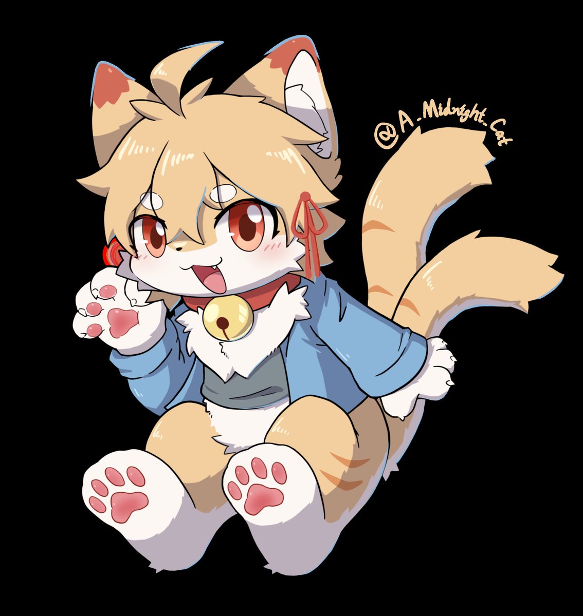 A_Midnight_Cat's tweet photo. 可爱露喵 @yuukoku_neko https://t.co/GacvOCFJvS