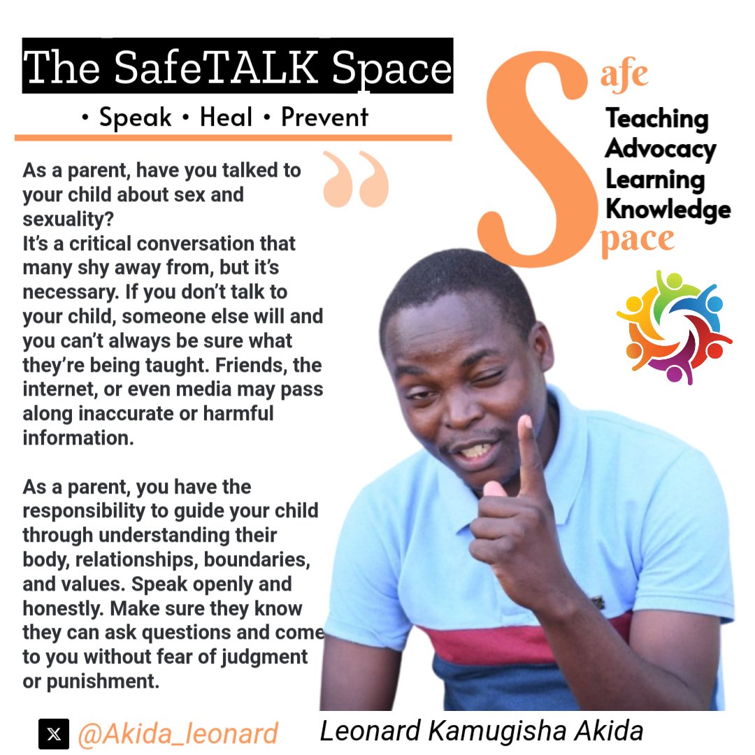 The SafeTALK Space (@safetalkspace) on Twitter photo As a parent, have you talked to your child about sex and sexuality?
<a href="/BPSSexualities/">BPS- Gender, Sexuality and Relationship Diversity</a> <a href="/LrnAbtSexuality/">✨Learn about Sexuality: the facts & explanations!✨</a> <a href="/LBTQWomen/">LBTQWomen</a> <a href="/Transgendertrd/">TransgenderTrend</a> <a href="/Men_Sex_Health/">Men's Sexual Health</a> <a href="/PPact/">Planned Parenthood Action</a> <a href="/sexeducation/">sex education</a>
#Sexuality
#SexEducation
#SRHR As a parent, have you talked to your child about sex and sexuality?
<a href="/BPSSexualities/">BPS- Gender, Sexuality and Relationship Diversity</a> <a href="/LrnAbtSexuality/">✨Learn about Sexuality: the facts & explanations!✨</a> <a href="/LBTQWomen/">LBTQWomen</a> <a href="/Transgendertrd/">TransgenderTrend</a> <a href="/Men_Sex_Health/">Men's Sexual Health</a> <a href="/PPact/">Planned Parenthood Action</a> <a href="/sexeducation/">sex education</a>
#Sexuality
#SexEducation
#SRHR