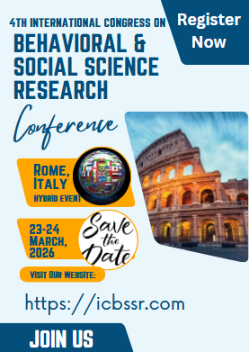 ICBSSR_2026's tweet image. 📢Register Now!

Join us at the 4th International Congress on Behavioral &amp;amp; Social Science Research!

🗓23–24 March, 2026
📍Rome, Italy (Hybrid Event)

🔗 icbssr.com

#ICBSSR2026 #SocialScience #BehavioralResearch #AcademicConference #Internatinalrelations #RomeEvents