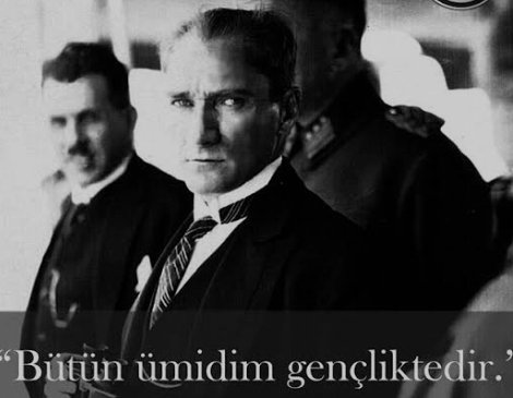 Çok daha iyi günlerde kutlayın gençler. Bir asır geçti, halkın ümidi hâlâ sizlersiniz.
Mutlu bayramlar.