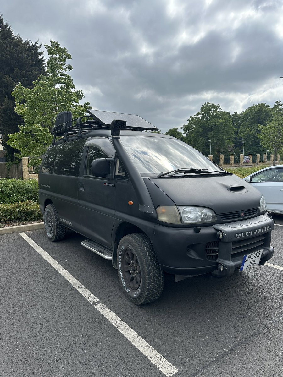 Mitsubishi Delica spirit animal.