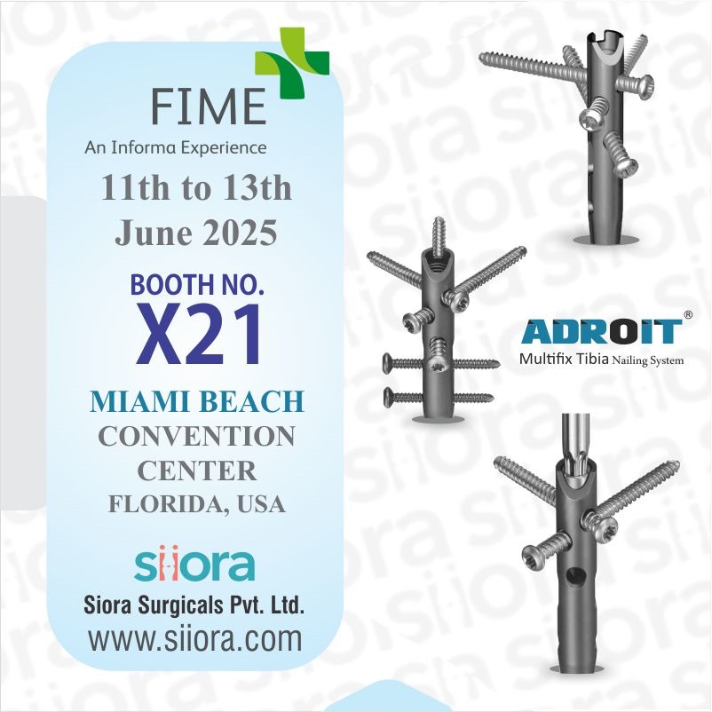 siorasurgicals's tweet image. The 35th edition of the biggest medical trade show in America, FIME Show, will take place from 11 to 13 June 2025, at the beautiful Miami Beach Convention Centre. siiora.com/fime-show/
@siorasurgicals @whxmiami
#FIMEShow #FIMEShow2025 #FIMEMiami2025 #FloridaMedicalExpo