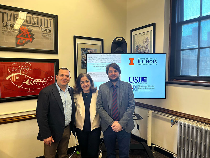 L'USJ célébrée à l'Université de l'Illinois pour son 150e anniversaire

Lire plus : usj.edu.lb/news.php?id=16… 

#USJLiban #USJ150ans #UniversitéIllinois