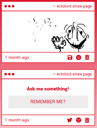 HighEctoLord's tweet image. Pictures on Strawpage are working again, so this one makes a LOT more sense now. Okay.

Yeah I remember you. Come to the Anur System, you&apos;ll fit right in.