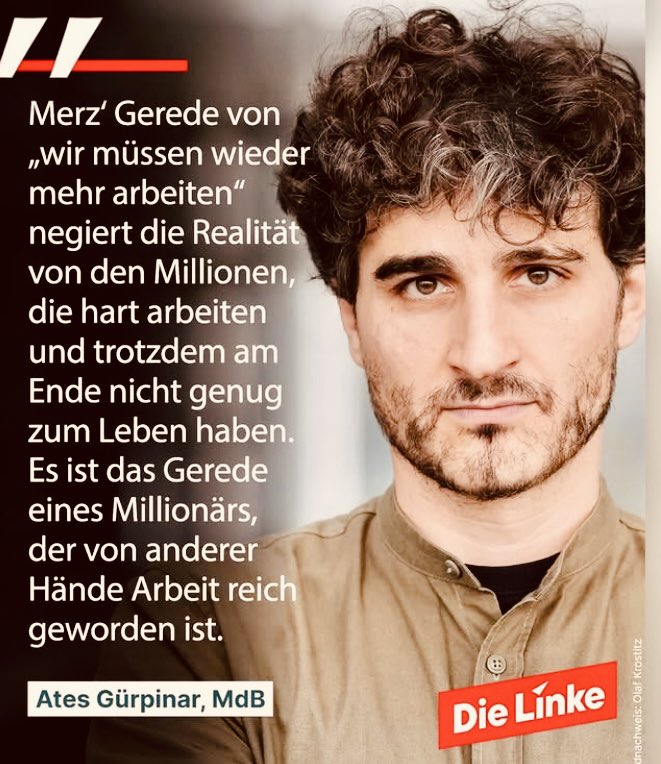 Guten Morgen liebe Nachbarinnen und Nachbarn! Das, was Ates sagt!