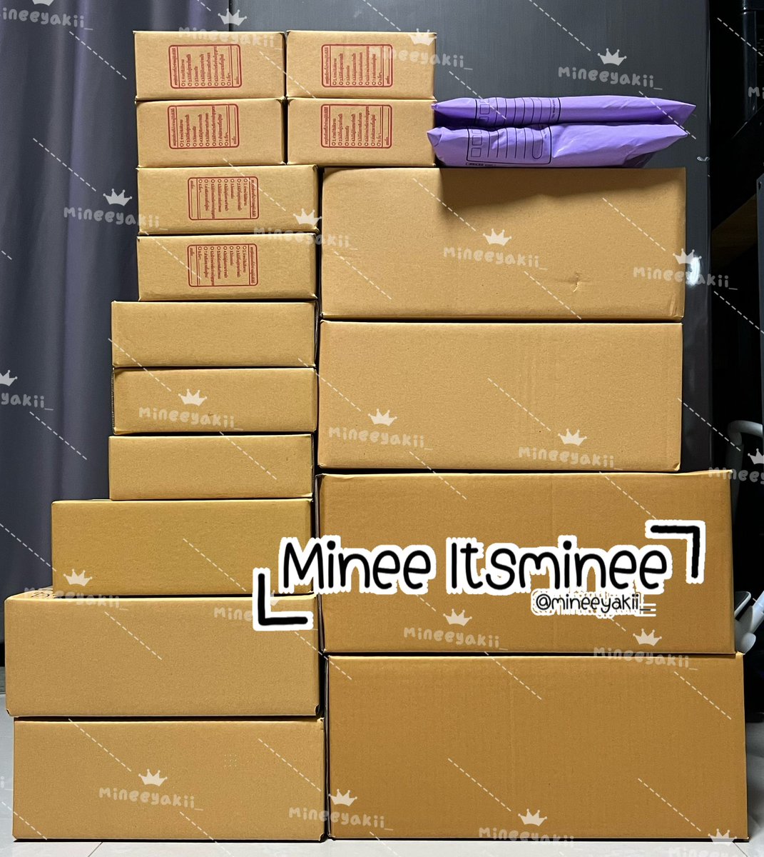 Mineeyakii_'s tweet photo. 🚚 Tracking Kub #MineeTracking
✖️ส่งรอบนี้นะค้าบ #LOLFanFest2025
Thank u kub🩷 ขอบคุณค้าบบบบบ🩵💙
Check Tracking : https://t.co/oKliAS8wgt
🐣ได้รับของแล้วมารีวิวให้เค้าน๊าาาาาาา🫶🏻 https://t.co/m8f1yAUbUt
