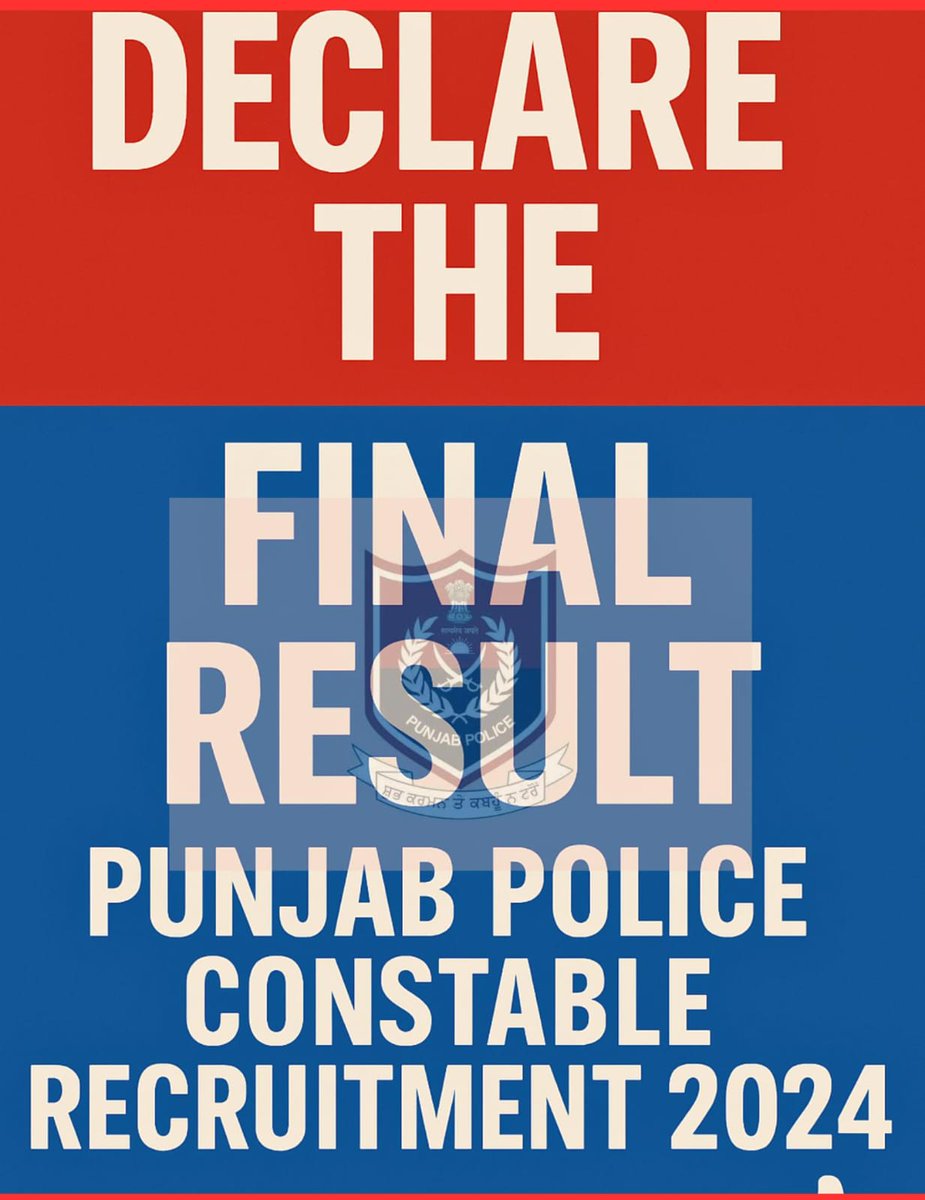 Ankush9465's tweet photo. @BhagwantMann @AAPPunjab @DGPPunjabPolice 
#declarepunjabpoliceresult2024 https://t.co/HxzDVCILpw