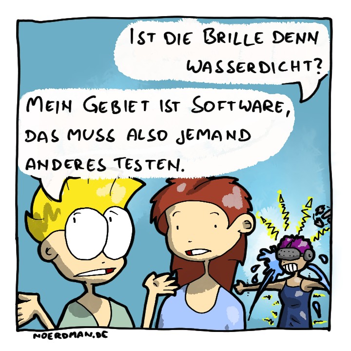 Mein Gebiet sind halt große Ideen, nicht die kleinen Details.