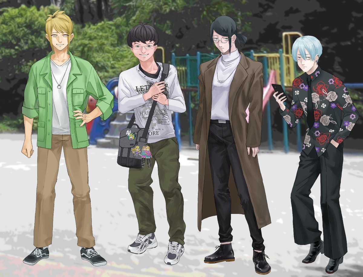 (俺の私服はこいつらよりマシだな…)
(俺の私服はこいつらよりマシだな…)
(俺の私服はこいつらよりマシだな…)
(俺の私服はこいつらよりマシだな…)