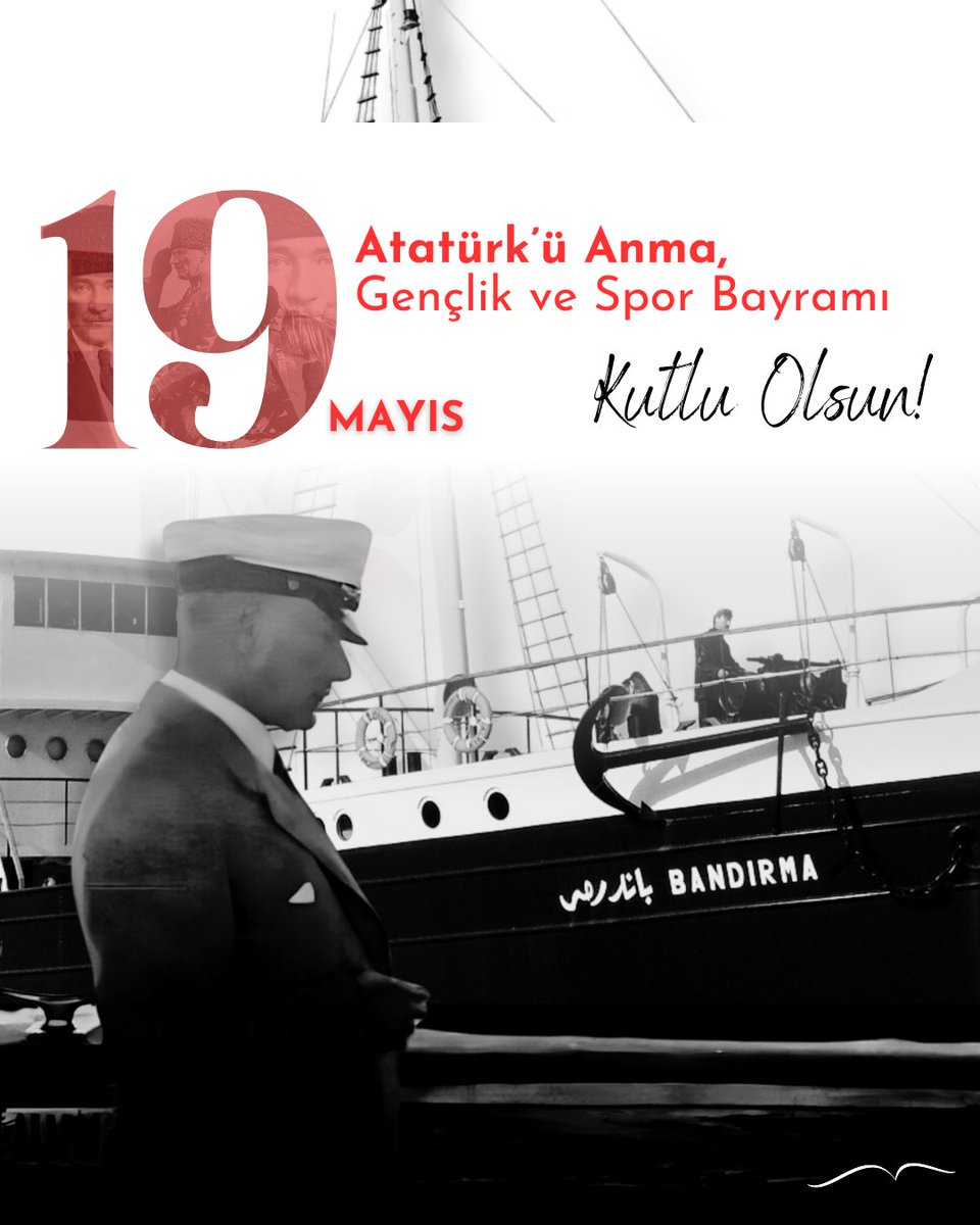 19 Mayıs Atatürk'ü Anma Gençlik ve Spor Bayramı Kutlu Olsun 🇹🇷❤️🇹🇷❤️🇹🇷

#19mayısatatürküanmagençlikvesporbayramıkutluolsun