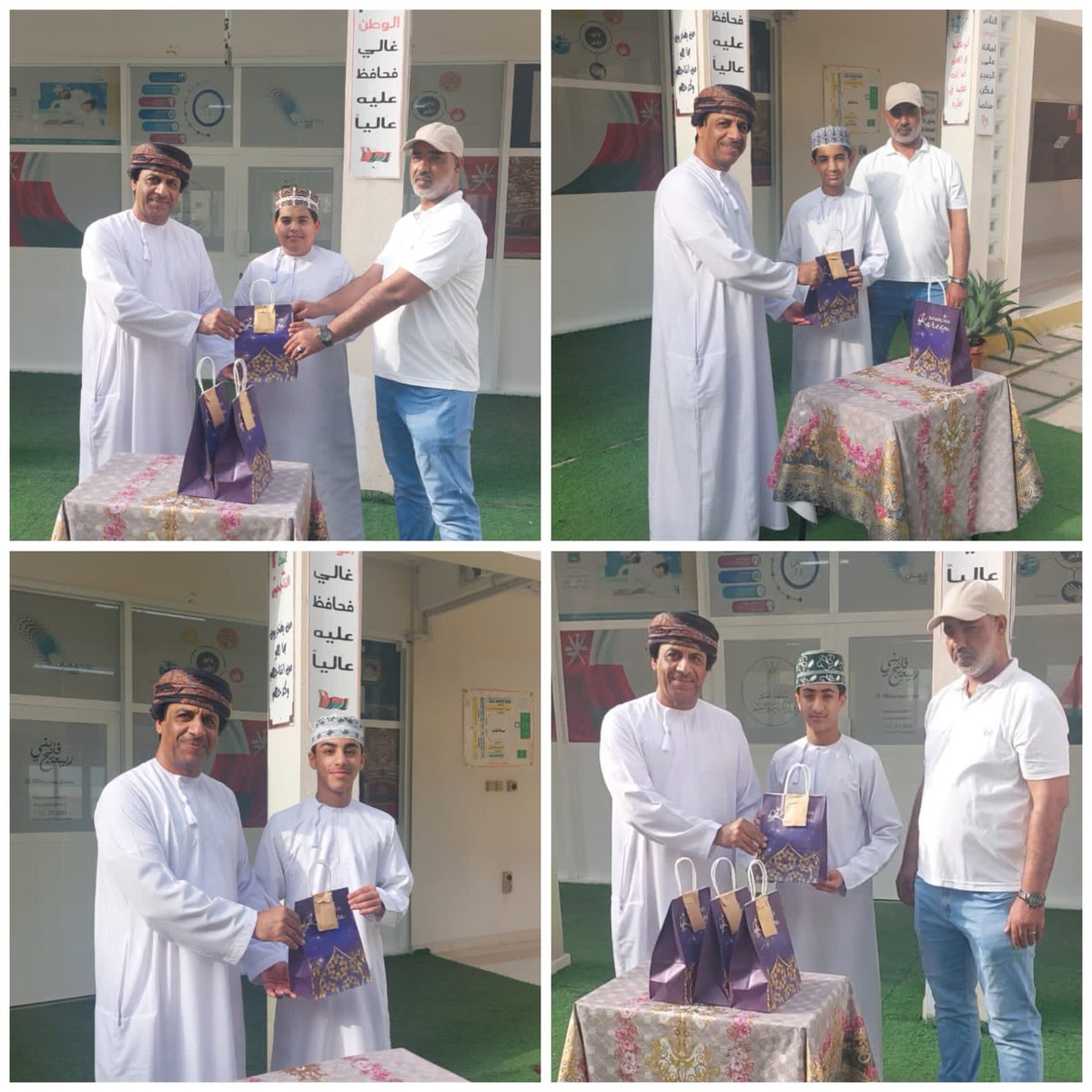 في لفتة تربوية راقية، كرّم أ.عبدالحكيم بن يوسف معلم مادة الأحياء عددا من  طلبة الصف التاسع المجيدين تقديرًا لتميّزهم واجتهادهم في الفصل الدراسي.