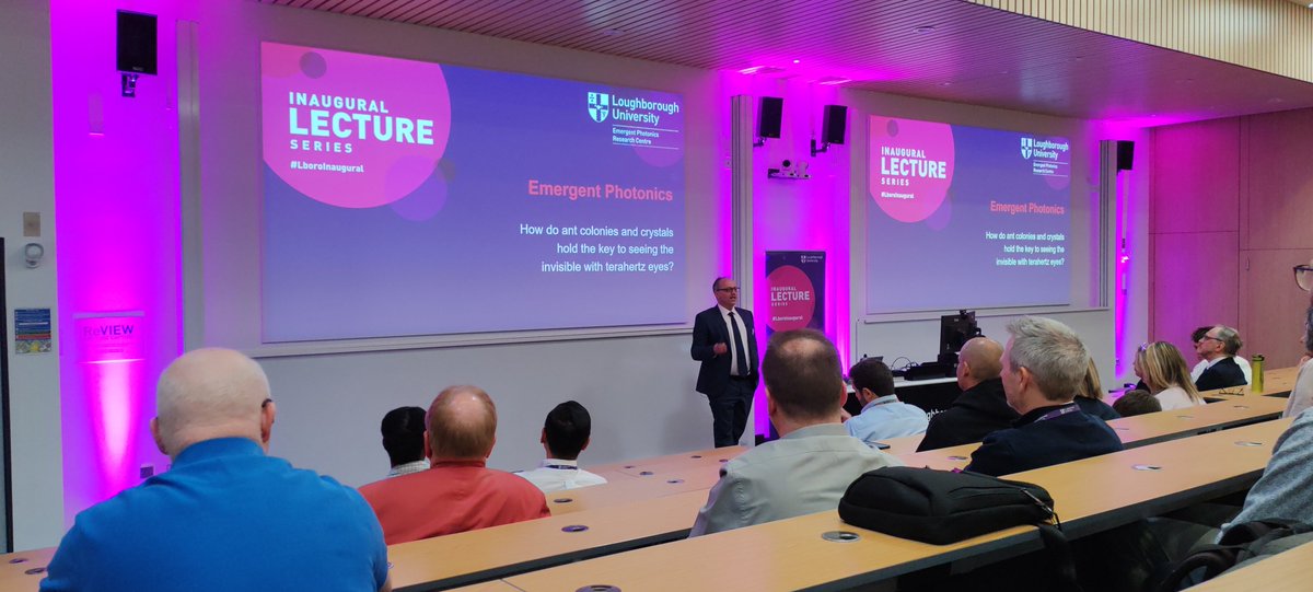 Emergent Photonics Research Centre (@epicxphoton) on Twitter photo 📷
We had the immense pleasure of attending the Inaugural Lecture of Marco Peccianti <a href="/Trycage/">Marco Peccianti,</a> , Director of the <a href="/EPICXPhoton/">Emergent Photonics Research Centre</a> .
Remarkable occasion to honour an outstanding scientific journey on Nonlinear #Complexity, #Terahertz and #Sensing
<a href="/lbororesearch/">Loughborough Research</a> <a href="/LboroPR/">Loughborough University PR</a>. 📷
We had the immense pleasure of attending the Inaugural Lecture of Marco Peccianti <a href="/Trycage/">Marco Peccianti,</a> , Director of the <a href="/EPICXPhoton/">Emergent Photonics Research Centre</a> .
Remarkable occasion to honour an outstanding scientific journey on Nonlinear #Complexity, #Terahertz and #Sensing
<a href="/lbororesearch/">Loughborough Research</a> <a href="/LboroPR/">Loughborough University PR</a>.
