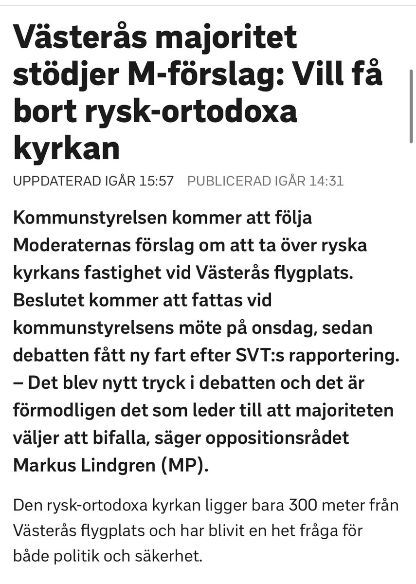 AsplingLudvig's tweet image. Stöder detta till 💯 såklart men kan någon från @moderaterna förklara varför islamistmoskeerna, som är ett betydligt större säkerhetsproblem, ska vara off limits?