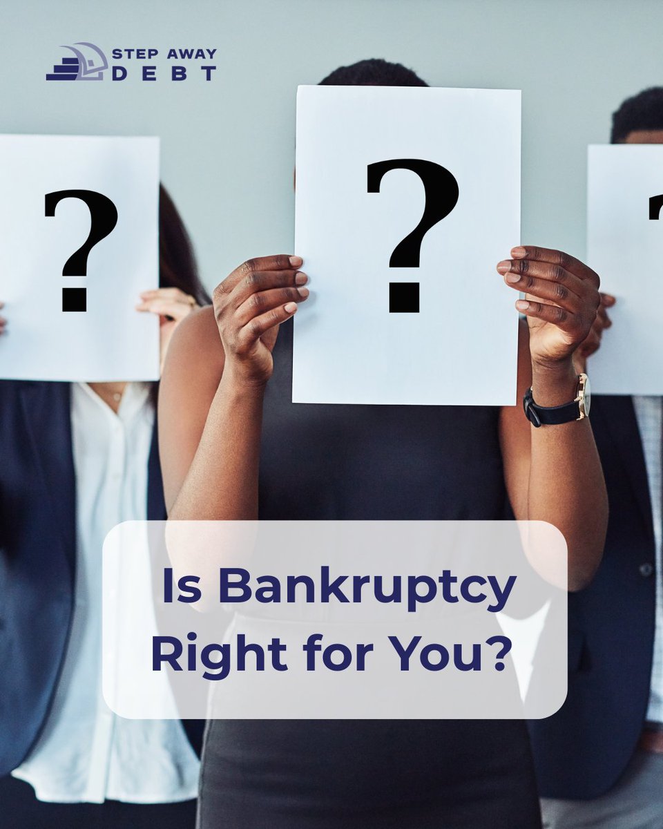 StepAwayDebt's tweet photo. Is Bankruptcy a Good Option? Here’s What You Need to Know

Understand the pros and cons before making a decision. Bankruptcy can offer relief, but it’s not without consequences.

#KnowBeforeYouFile #Bankruptcy101 #DebtReliefOptions #SmartMoneyMoves #FinancialReset https://t.co/RBazAF4A3e