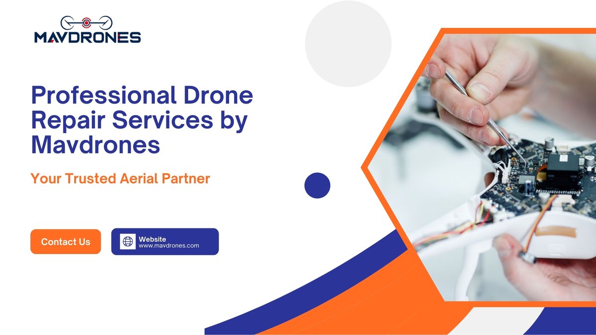 mavdrones's tweet image. Is your drone grounded? 🛠️ MavDrones offers professional repair services to get it back in the sky – fast, safe, and reliable. From diagnostics to complete overhauls, we’ve got your back.

🟦 Read Full Blog: mavdrones.com/professional-d…

#DroneRepair #MavDrones #DroneSupport #Drone