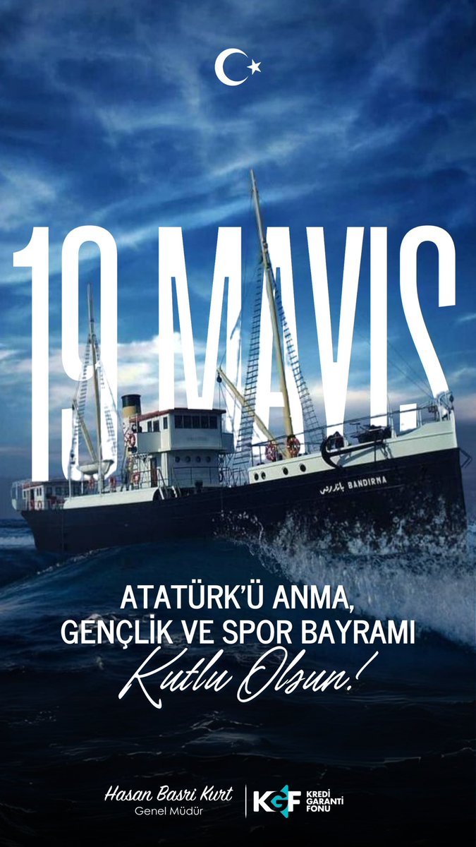 #19Mayıs Atatürk'ü Anma, Gençlik ve Spor Bayramı kutlu olsun.