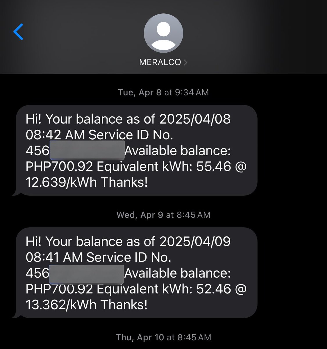 IamGeLaw's tweet photo. Clarification lang @meralco reflected naman yung pagbabago ng rate charges daily for the months of March and April. So anong ibig sabihin nung adjustments not posted? https://t.co/xtMIQHrOIQ