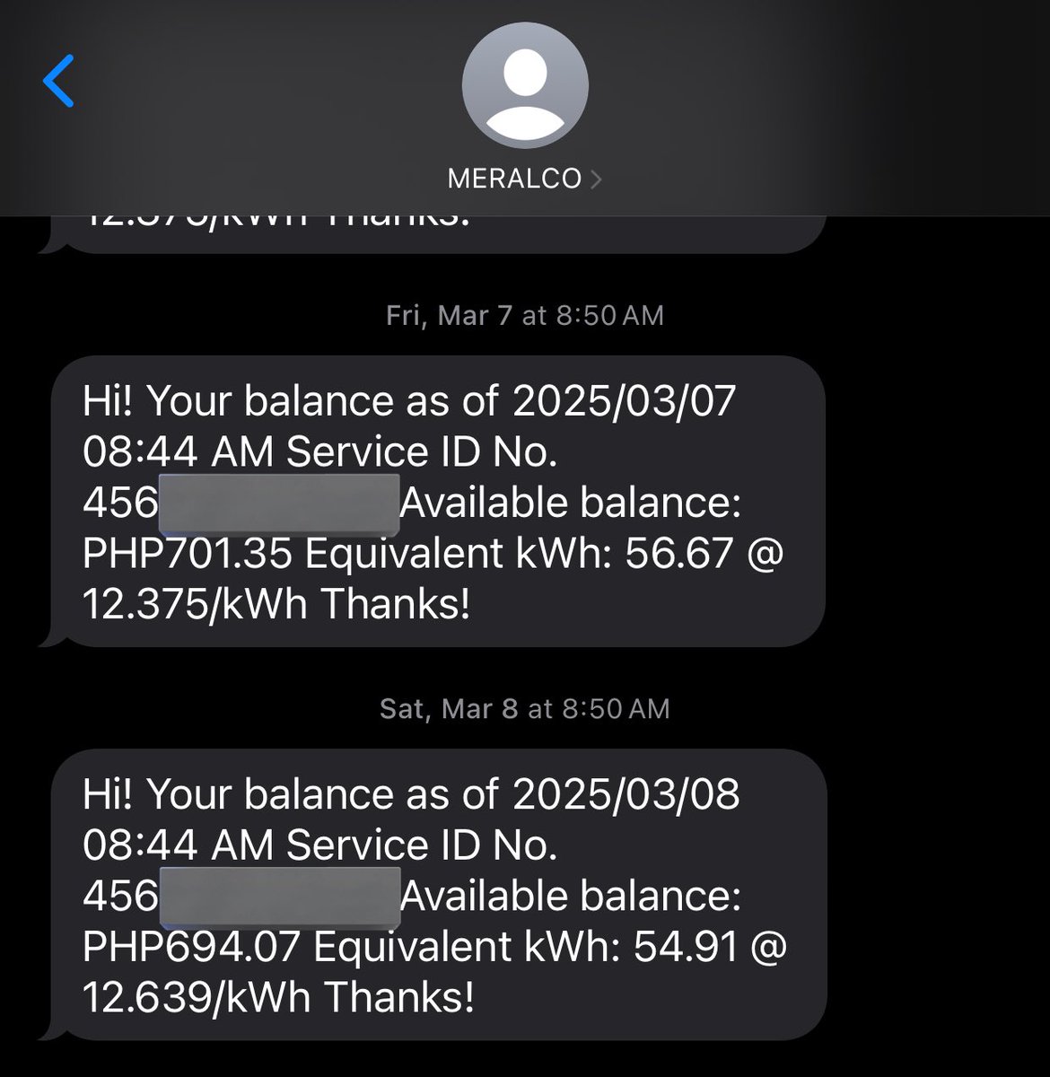 IamGeLaw's tweet photo. Clarification lang @meralco reflected naman yung pagbabago ng rate charges daily for the months of March and April. So anong ibig sabihin nung adjustments not posted? https://t.co/xtMIQHrOIQ