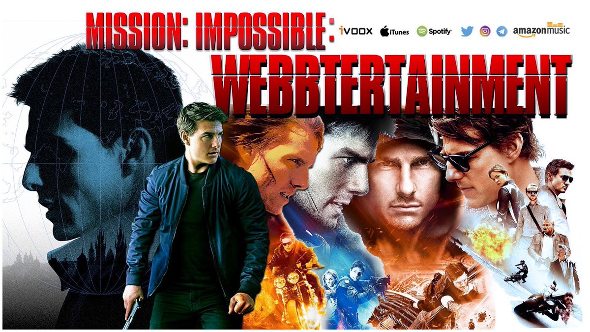 webbpodcast's tweet photo. Arranca la semana #MisionImposible  
Acepta la misión y ponte al día con la saga con la escucha de este podcast especial -----💥

🎧 MISIÓN IMPOSIBLE ➡️ https://t.co/Tu8UydwBXb https://t.co/U8HcTqYRRI