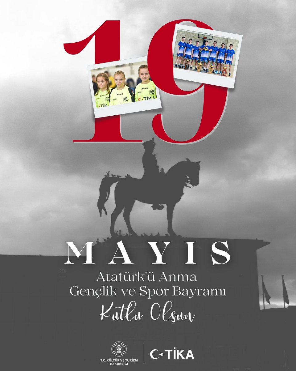 19 Mayıs Atatürk’ü Anma, Gençlik ve Spor Bayramı kutlu olsun!

🇹🇷106 yıl önce bugün #Samsun'a ayak basarak, Kurtuluş mücadelesini başlatan ve bağımsızlık meşalemizi yakan başta Gazi Mustafa Kemal Atatürk ve Milli Mücadele kahramanlarımız olmak üzere tüm şehitlerimizi rahmet,