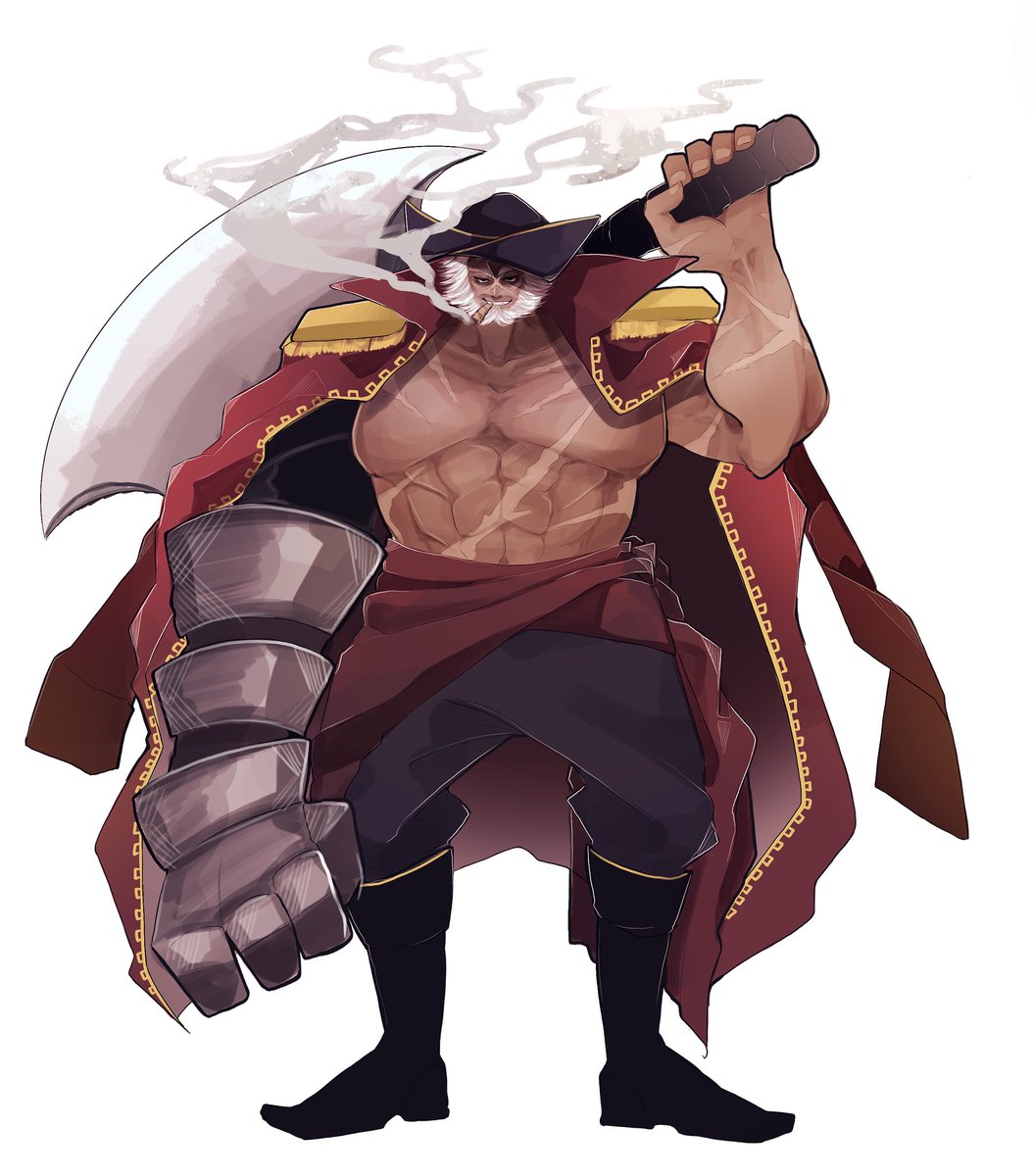 manmaru0022's tweet photo. 普段と毛色の違う海賊おじさん🏴‍☠️

#イラスト #オリジナル https://t.co/SQ7Xfjeie1