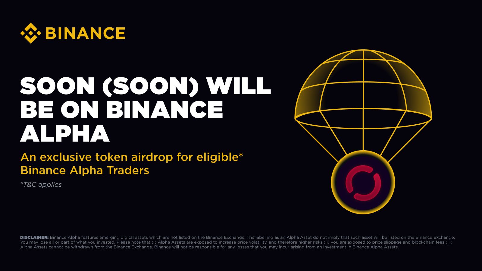 SOON to Launch on Binance Alpha May 23