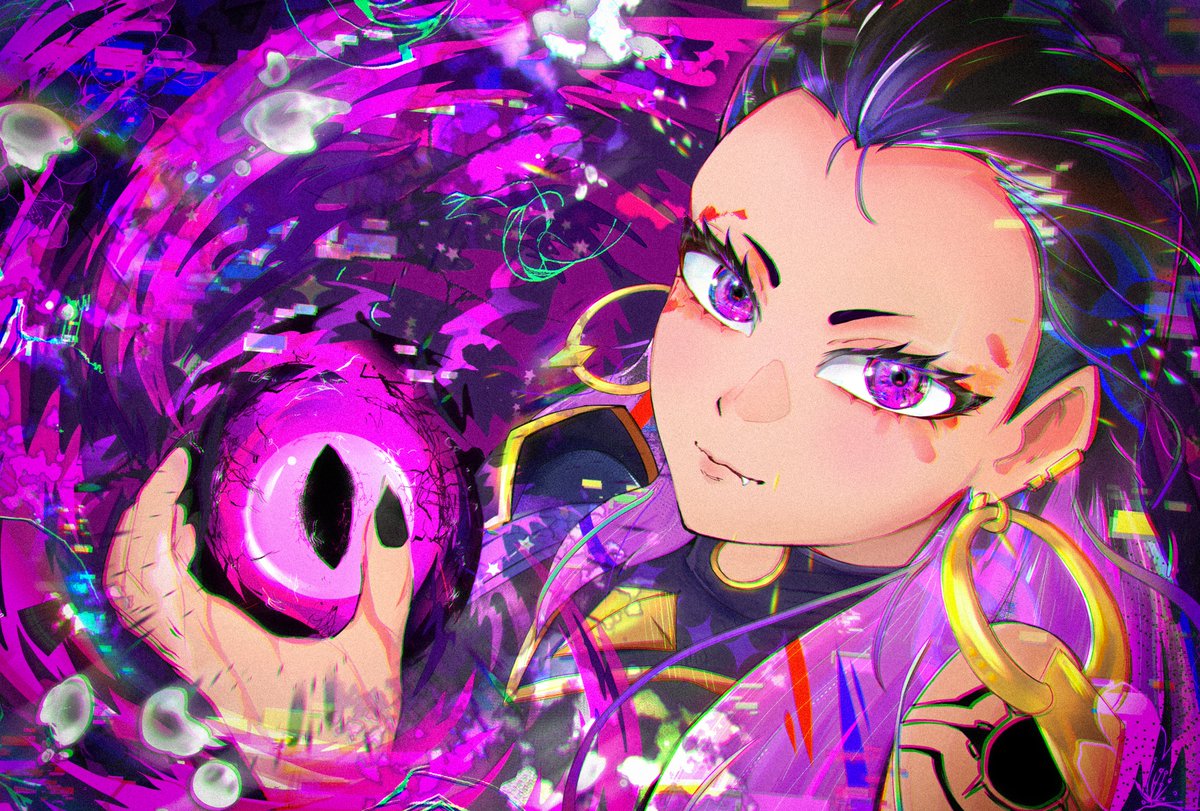 TZENKYUI2's tweet photo. 🟣 #VALORANT #VALORANTfanart #Reyna #Valorant https://t.co/55YoykJ9fj