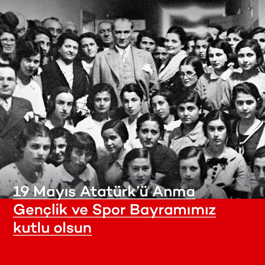 Atamızın aydınlattığı yolda, nice başarılı yarınlara...❤️

19 Mayıs Atatürk’ü Anma, Gençlik ve Spor Bayramımız kutlu olsun.