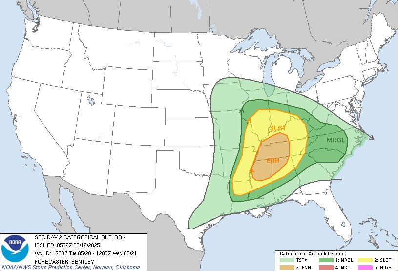 NWS Storm Prediction Center tweet media