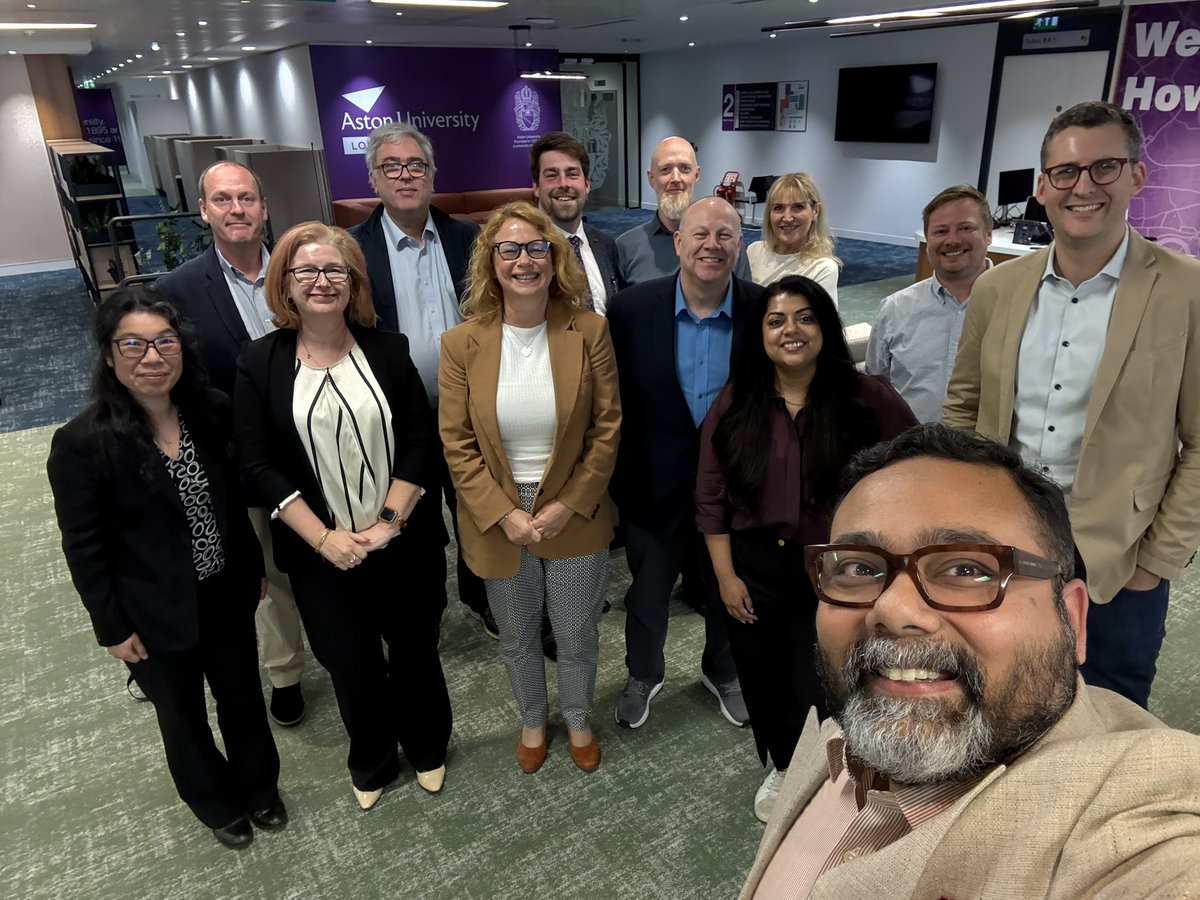osamasmkhan's tweet photo. Omni-channel strategic ambition of our Vice-Chancellor, @ProfAleksSubic at @AstonUniversity means we are opening our educational gates in London. Watch the space! https://t.co/ZCiFBsy3jh