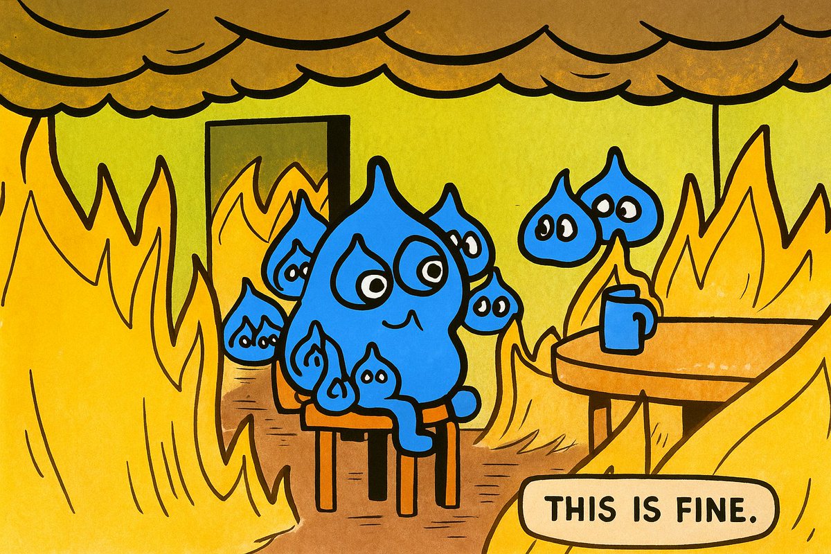 This is Fine 💦😭
#DROPS #Crypto #Market