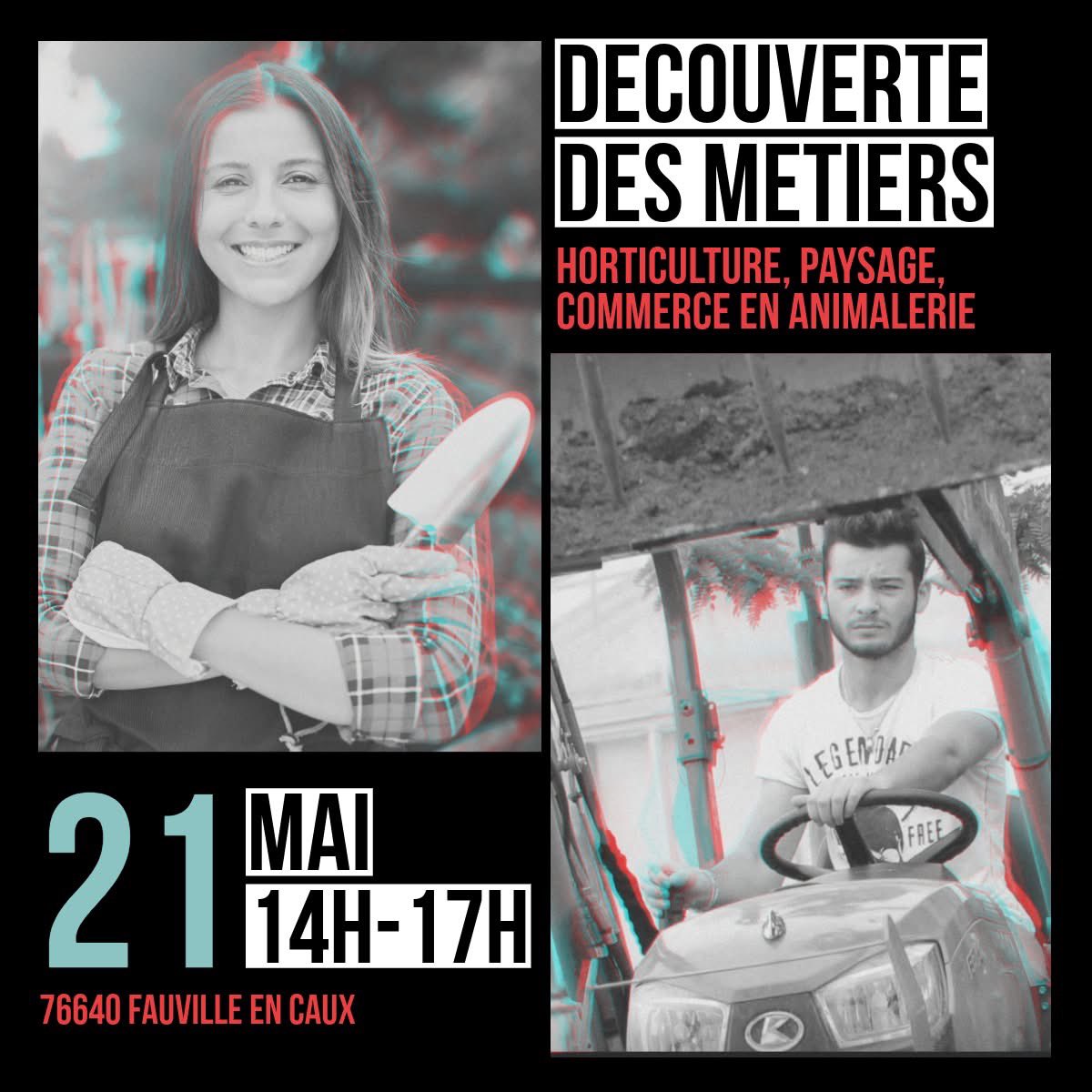 hortitheque's tweet photo. Le Campus sera en "Découverte des métiers" Mercredi 21 Mai de 14h à 17h,
🧑‍🌾🌱🌼🌿🌳🧱🌷 🌺🥕🍏🚜
#porteouverte
#cfa 
#cfppa
#naturapôle 
#hortithèque
#laventureduvivant 
#amenagementpaysager #productionhorticole 
#maraichagebiologique
#commerce 
#jardinerie
#animalerie
#formation https://t.co/T28rGd4a7q