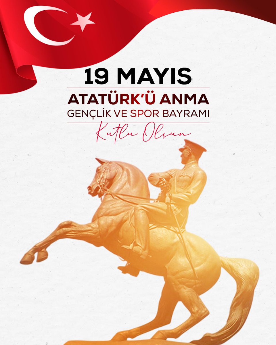ibtorgtr's tweet photo. 19 Mayıs Atatürk’ü Anma, Gençlik ve Spor Bayramı Bugün, Türk milletinin bağımsızlık yolundaki ilk adımını attığı 19 Mayıs 1919’un 106. yıl dönümünü gururla anıyoruz.

#mustafakemalatatürk #atatürk #19mayıs1919 #19mayıs #atatürküanmavegençliksporbayramı #gençlikvesporbayramı https://t.co/jVTKZCy6q5