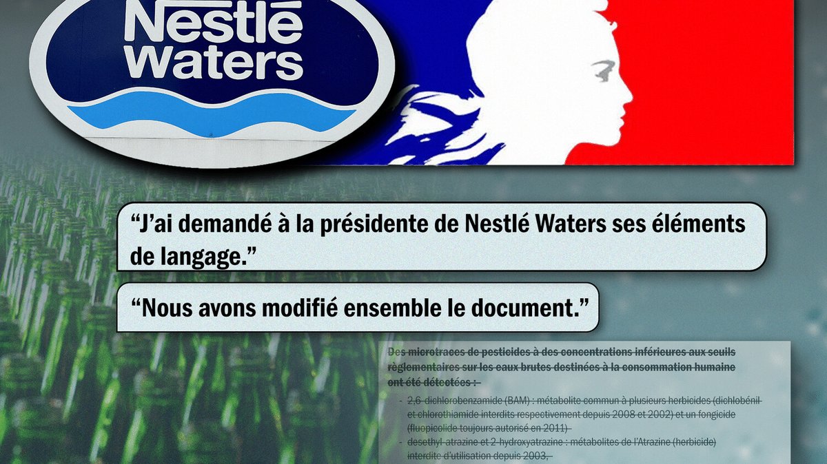 INFO FRANCEINFO. Scandale des eaux en bouteille : comment un rapport sanitaire défavorable à Nestlé a été modifié par l’Etat
➡️ l.franceinfo.fr/YG