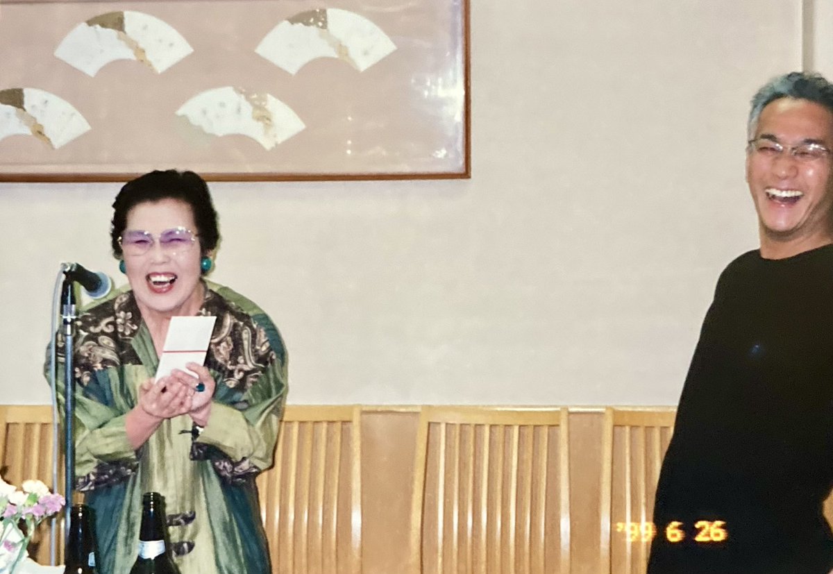 本日は2023年に亡くなられた上岡龍太郎さんのご命日 チラシ画像は2000