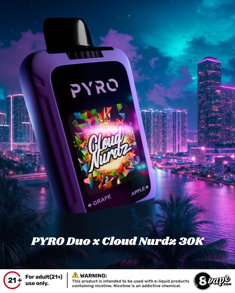 EightVape's tweet photo. π₯Two legends. One device. The PYRO Duo x Cloud Nurdz 30K is your next flavor obsession.
π₯ Shop now β https://t.co/SS3pLwRjuR
#8VAPE #CloudNurdz #PYRODuo #FlavorBeast #VapeDrop #VapeOn https://t.co/ioiC6ZDt56