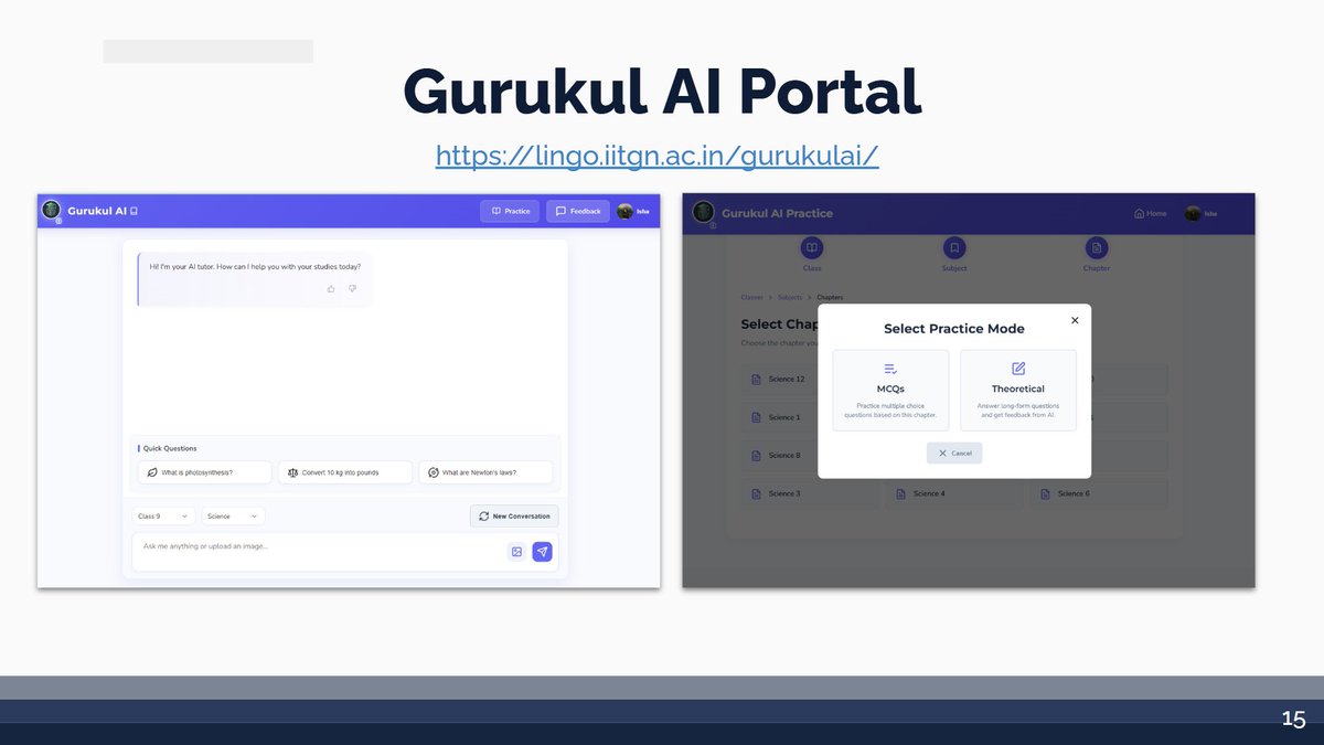 Lingo IITGN tweet media