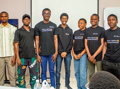 Iwueseiter (@iwuese_iter) on Twitter photo Just wrapped up an intensive Bitcoin Lightning Developer Bootcamp on Saturday!⚡️⚡️
We learnt about transactions, node operations, and building on the Lightning Network.
I also had the opportunity to meet the CEO of Btrust <a href="/ihate1999/">Abubakar Nur Khalil</a>. I’m excited to put this knowledge to work! Just wrapped up an intensive Bitcoin Lightning Developer Bootcamp on Saturday!⚡️⚡️
We learnt about transactions, node operations, and building on the Lightning Network.
I also had the opportunity to meet the CEO of Btrust <a href="/ihate1999/">Abubakar Nur Khalil</a>. I’m excited to put this knowledge to work!