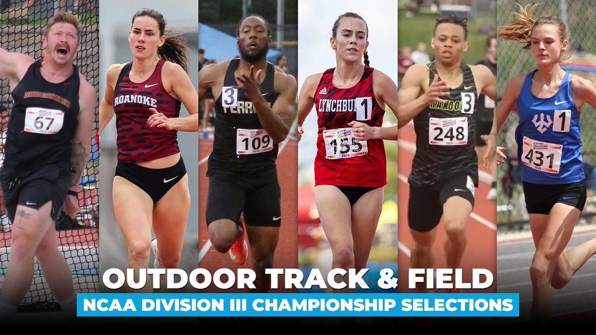 ODAC (@odacathletics) on Twitter photo Nearly 2 dozen of the #ODAC's best from 6 schools qualify for <a href="/NCAADIII/">NCAA Division III</a> Outdoor Track & Field Championships #d3tf <a href="/BCAthletics/">Bridgewater Eagles</a> <a href="/FerrumAthletics/">Ferrum Athletics</a> <a href="/lynhornets/">Lynchburg Sports</a> <a href="/TrackTheCats/">Randolph WildCats</a> <a href="/RCmaroons/">Roanoke Maroons</a> WLU odaconline.com/news/2025/5/19… Nearly 2 dozen of the #ODAC's best from 6 schools qualify for <a href="/NCAADIII/">NCAA Division III</a> Outdoor Track & Field Championships #d3tf <a href="/BCAthletics/">Bridgewater Eagles</a> <a href="/FerrumAthletics/">Ferrum Athletics</a> <a href="/lynhornets/">Lynchburg Sports</a> <a href="/TrackTheCats/">Randolph WildCats</a> <a href="/RCmaroons/">Roanoke Maroons</a> WLU odaconline.com/news/2025/5/19…
