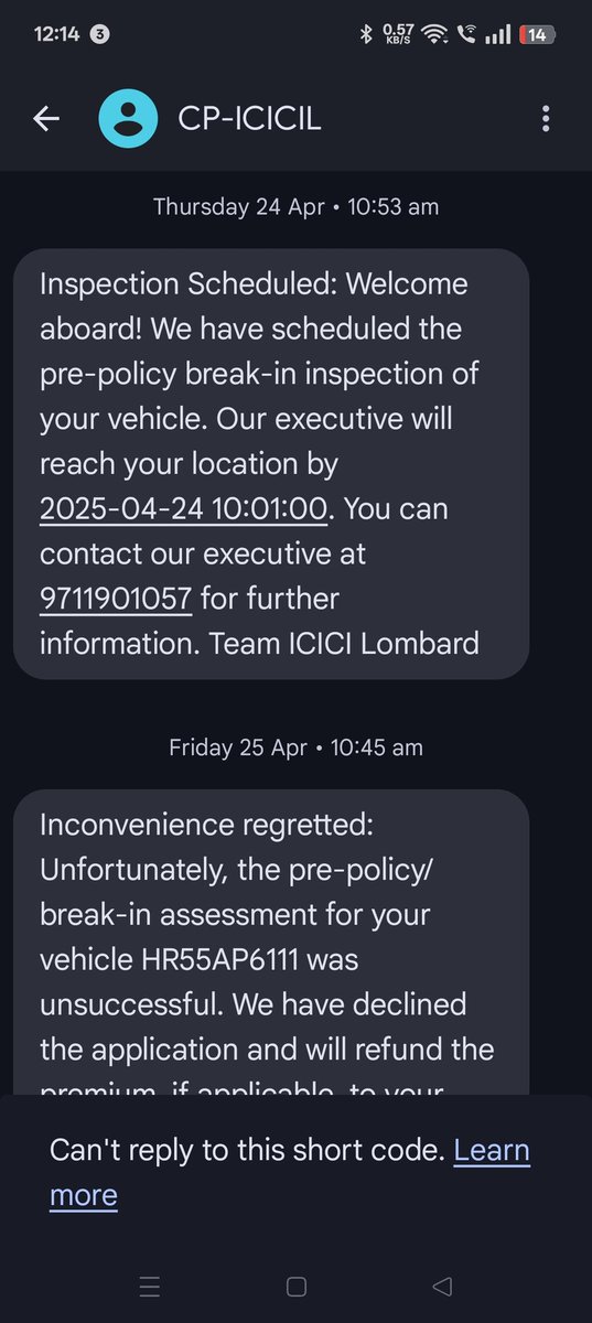 kkroykishu's tweet photo. @Upstox @ICICILombard @SEBI_India @IRDAI_News
It’s been 25+ days since I requested a refund for my cancelled insurance via @Upstox (underwritten by @ICICILombard), but still no action or response.
Is this how you handle users’ money &amp; trust?
#RefundPending #UpstoxDelay https://t.co/xFydsJy7TA