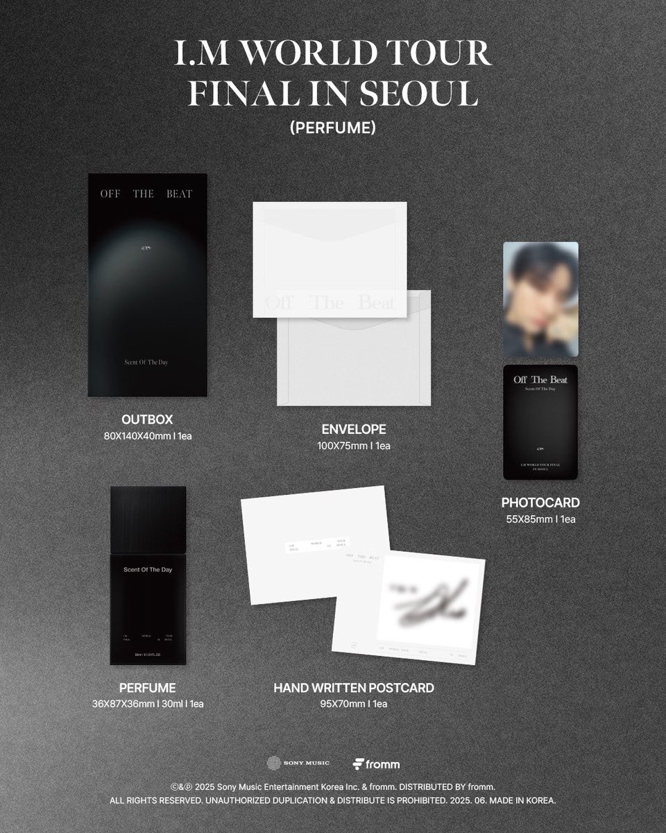 IM Off The Beat FINAL IN SEOUL 会場限定トレカ I.M (MONSTA X) - WORLD TOUR 'OFF THE BEAT' FINAL IN SEOUL (DVD & BLU-R