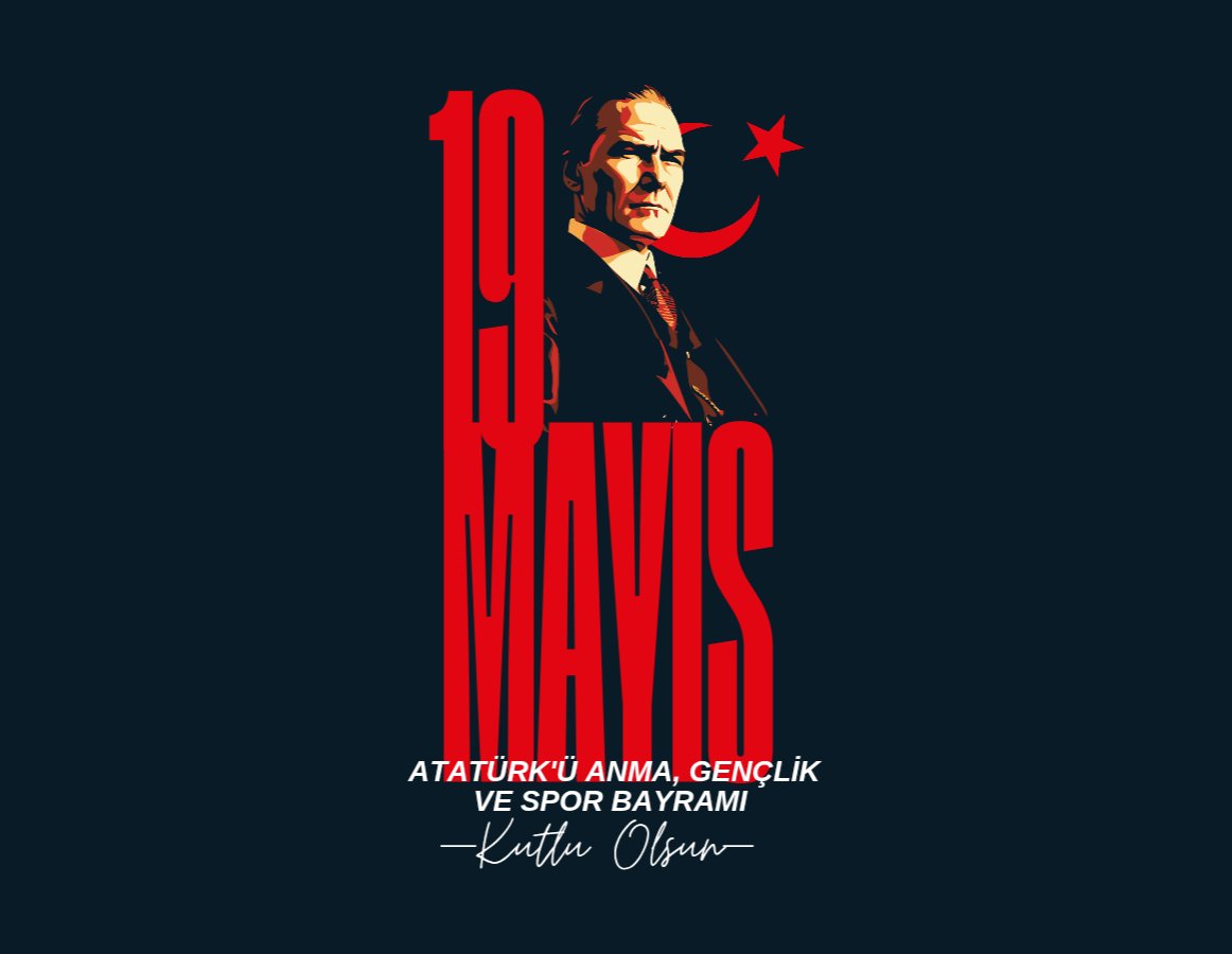 #19MayısAtaturkuAnmaGenclikvesporbayramı kutlu olsun ❤️ Daima izindeyiz ATAM.