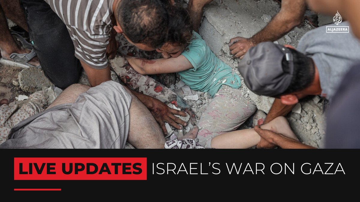 Israel continues to expand its ground offensive in southern Gaza, as Gaza's media office updates the death toll from the war, saying thousands of Palestinians missing under the rubble are presumed dead.

🔴 Follow our LIVE coverage: aje.io/p4aazc