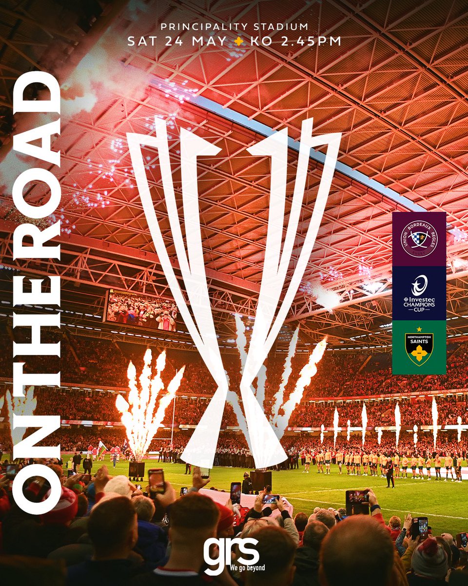 SaintsRugby's tweet photo. Cardiff is calling 🏴󠁧󠁢󠁷󠁬󠁳󠁿

It’s Investec Champions Cup Final week. https://t.co/DAdyV1k7bv