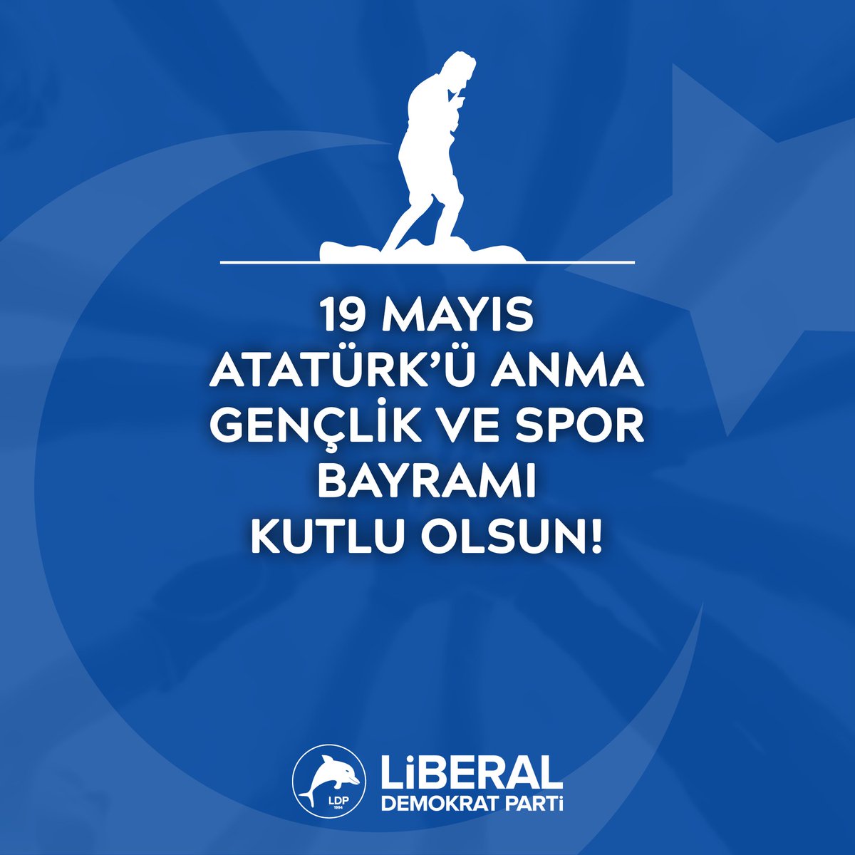 Gazi Mustafa Kemal Atatürk'ün Samsun'a çıkarak başlattığı Milli Mücadele'den ilham alarak refah, mutlu ve özgür yarınlar diliyoruz. 19 Mayıs Atatürk'ü Anma Gençlik ve Spor Bayramı Kutlu Olsun!