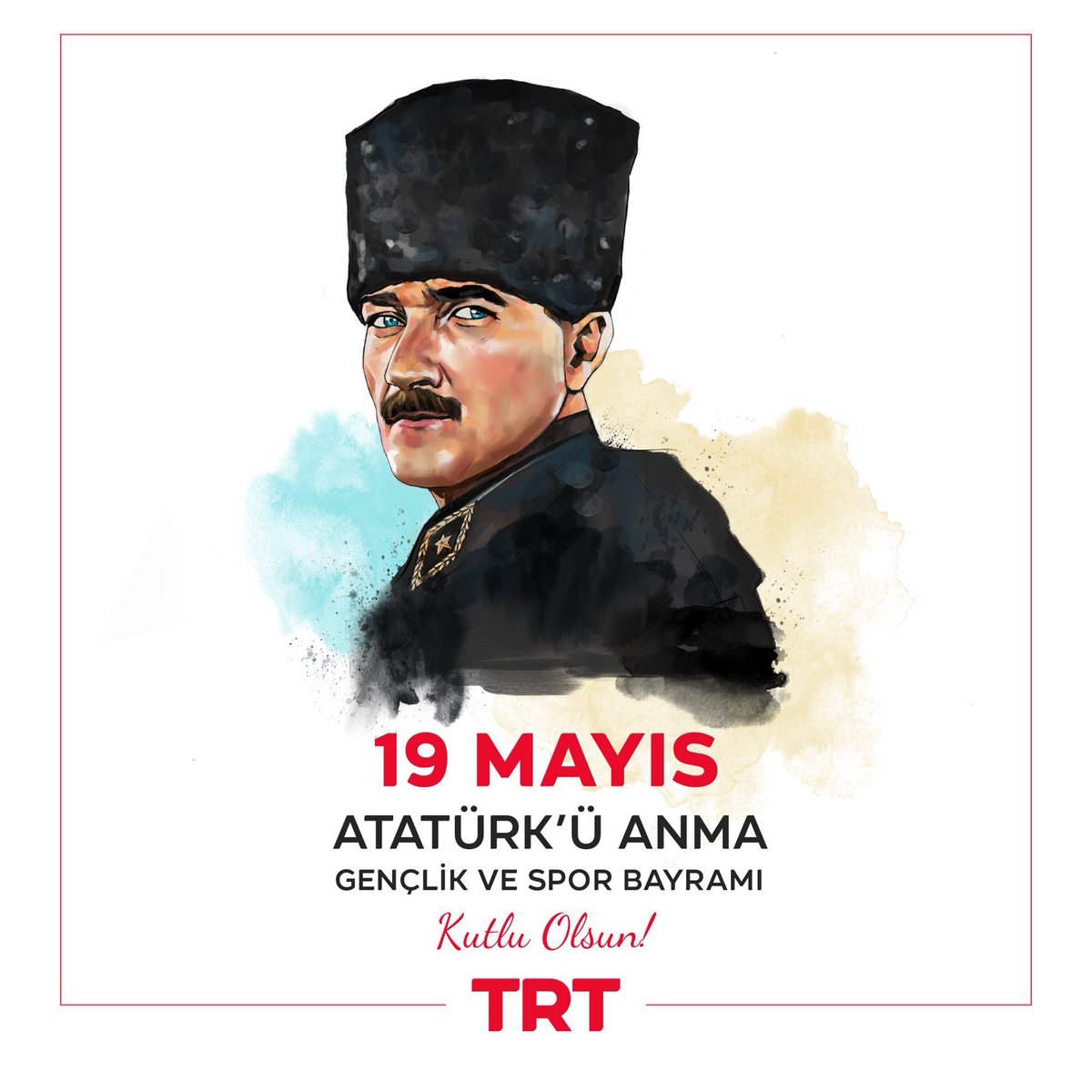 🇹🇷19 Mayıs Atatürk’ü Anma, Gençlik ve Spor Bayramı kutlu olsun!